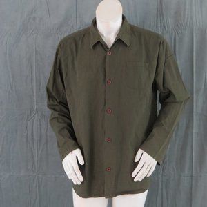 Vintage Fresh Jive Shirt - Men's Longsleeve with Roll Cuffs - Men's Large